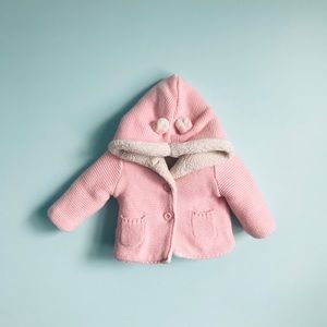 Carters baby pink sweater